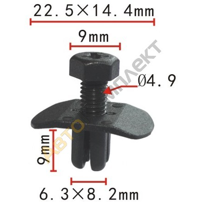 Автоклипсы - 2FIX: автоклипсы и метизы оптом