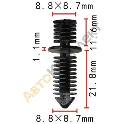 Автоклипсы - 2FIX: автоклипсы и метизы оптом