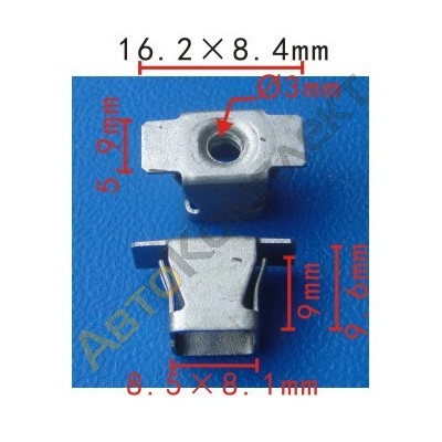 Метизы - 2FIX: автоклипсы и метизы оптом