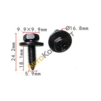 Метизы - 2FIX: автоклипсы и метизы оптом
